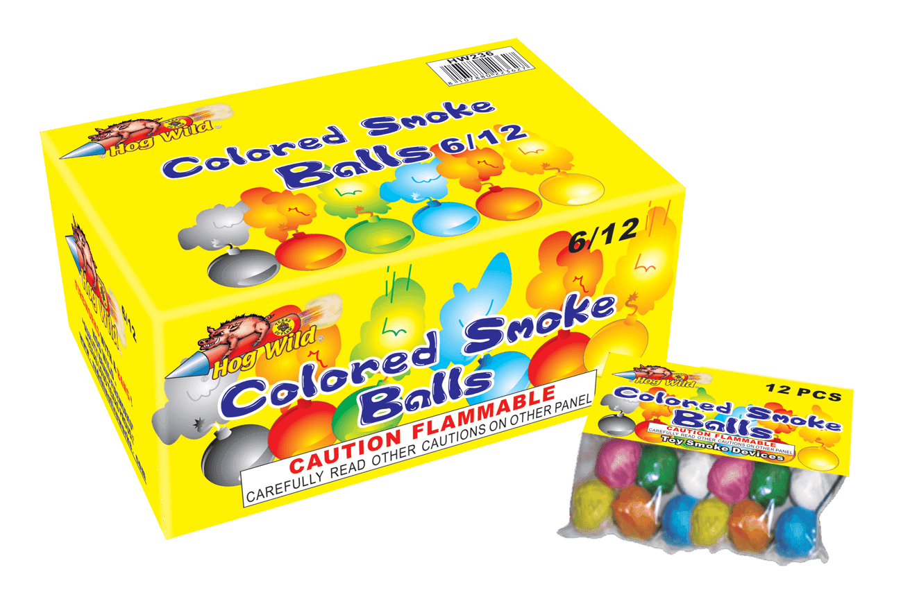 Color Smoke Balls