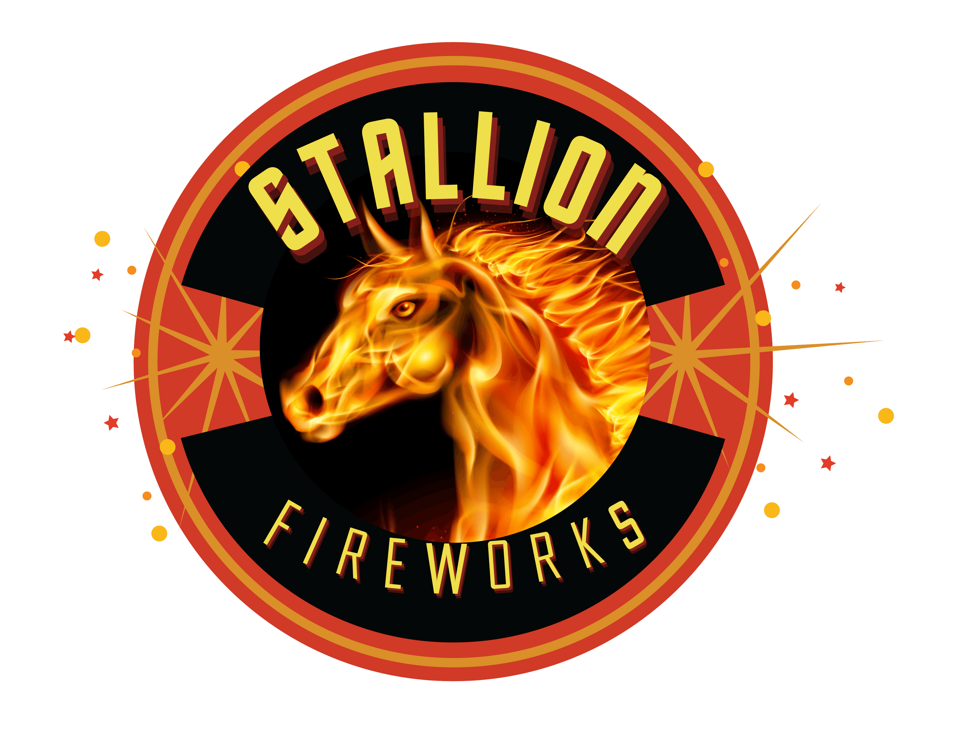 Stallion Fireworks logo