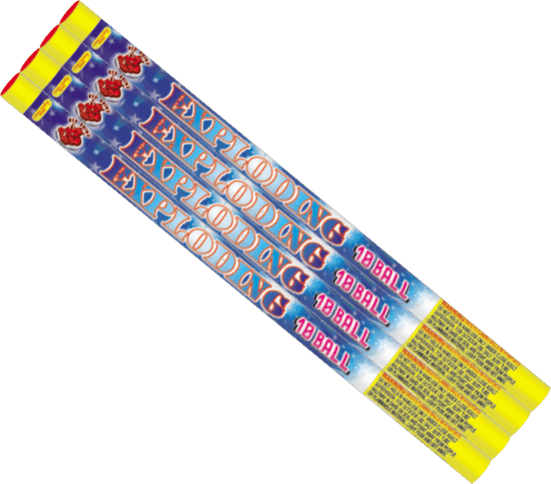 Exploding 10 Balls