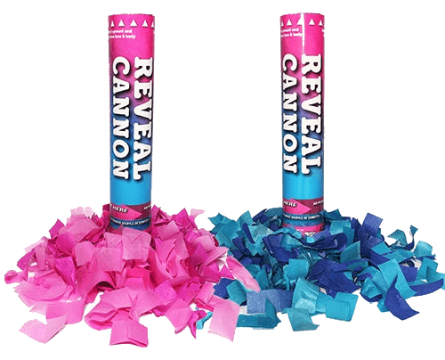 Gender Reveal Confetti Cannon