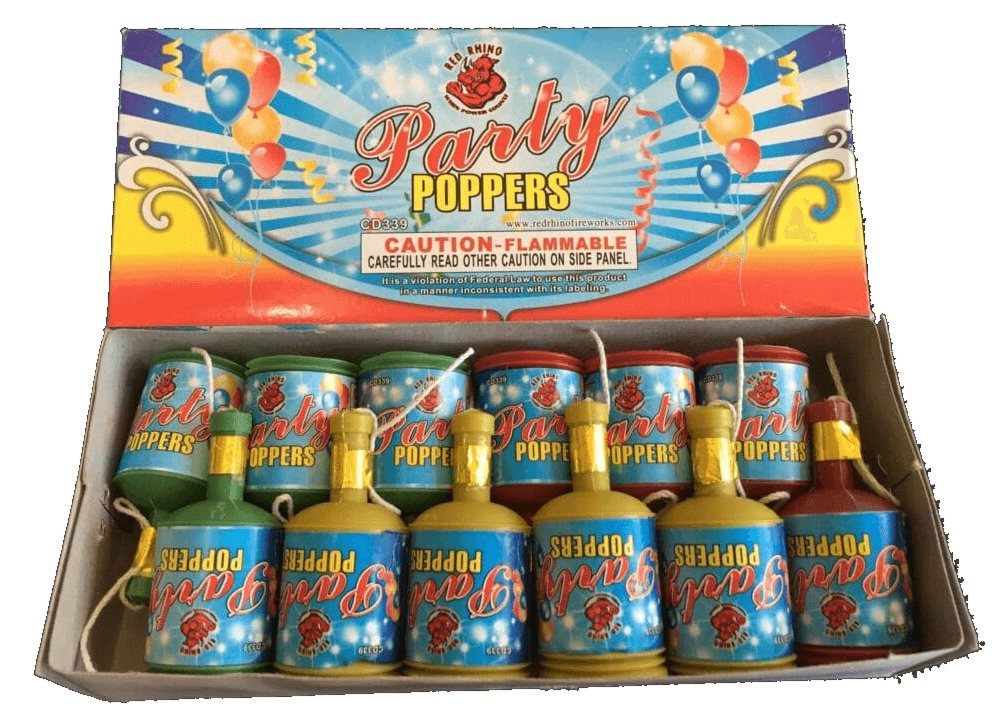 Party Poppers