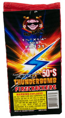 Thunderbomb Firecrackers 50 Shot